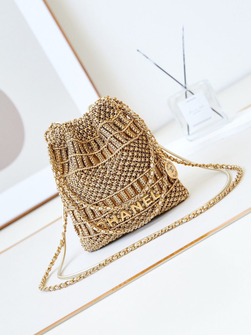 Ch*el bucket bags